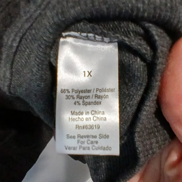 The Sweatshirt Project French Laundry Oversized Sweatshirt Women Size 1X Lounge - Picture 4 of 8